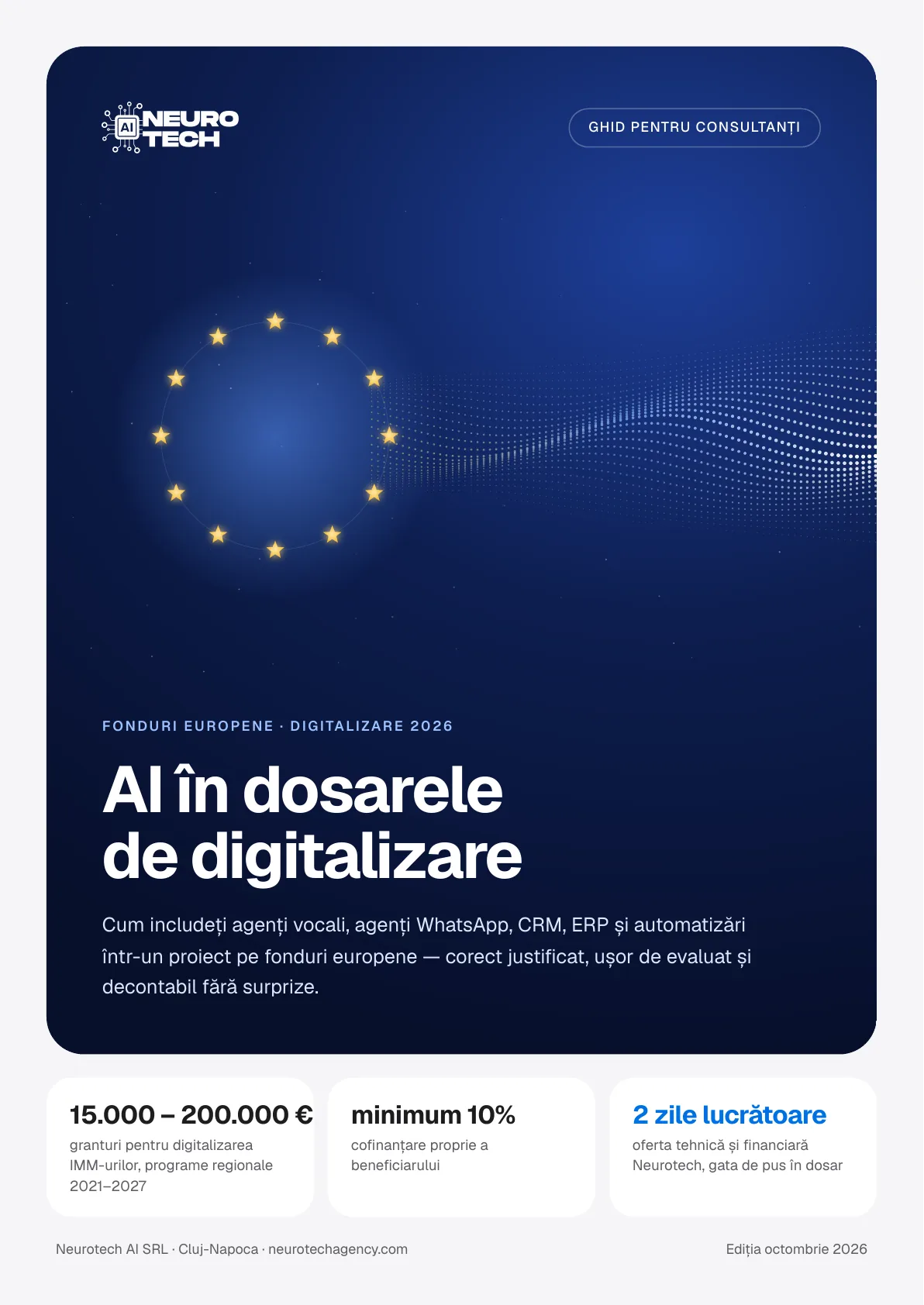 Portada de la guía «La IA en los expedientes de digitalización», Neurotech AI